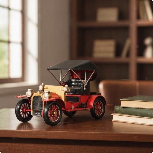 Oldtimer modell mit offenem - oldtimer-modell,