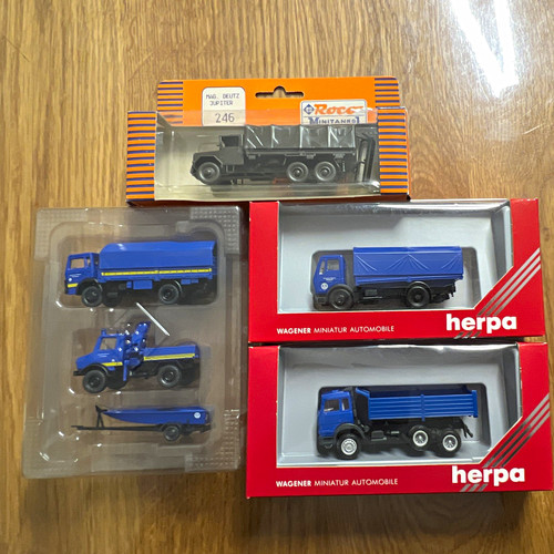 Herpa lkw modellauto konvolut - lkw,