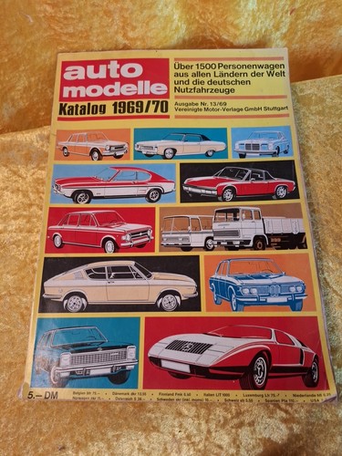 Die auto modelle1969 - die,