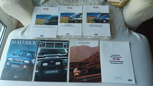 Konvolut autoprospekte ford - konvolut,