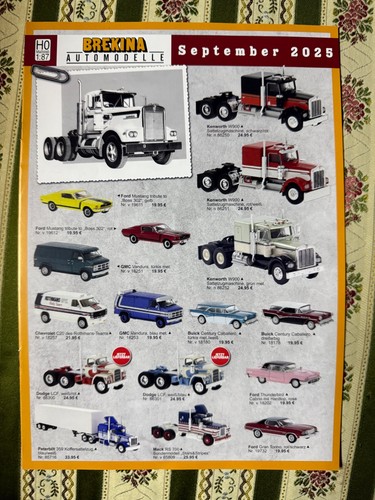 Brekina automodelle september - automodelle,